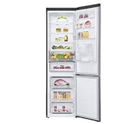LG Combină frigorifică | Clasa E | 380 L | Total No Frost | Compresor Linear Inverter 10 ani Garanție | Door Cooling | Gri metalizat, GBF62PZHZN, thumbnail 2
