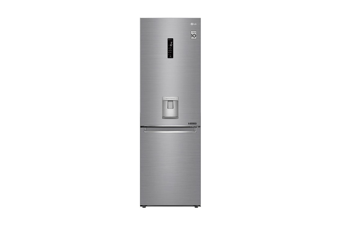LG Combină frigorifică | 337 L | Clasa E |Total No Frost | Compresor Linear Inverter 10 ani Garanție | ThinQ™ | Gri metalizat, GBF71PZDZN