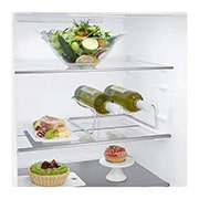 LG Combină frigorifică | 337 L | Clasa E |Total No Frost | Compresor Linear Inverter 10 ani Garanție | ThinQ™ | Gri metalizat, GBF71PZDZN, thumbnail 6