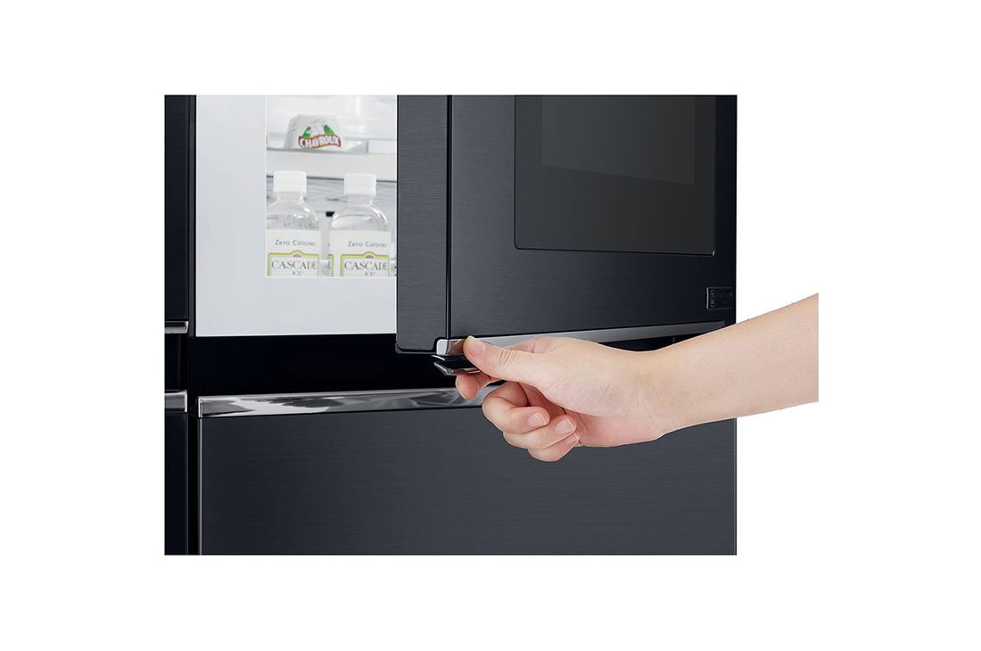 LG Frigider InstaView™ Door-in-Door™ | 601 L | 1.790 M | Total No Frost | Clasa F | DoorCooling⁺™ | Negru mat, GSX961MCVZ, thumbnail 9