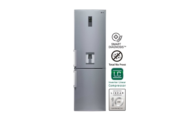 LG Combina Frigorifica | TOTAL NO FROST, GBF539PVQWB, thumbnail 1