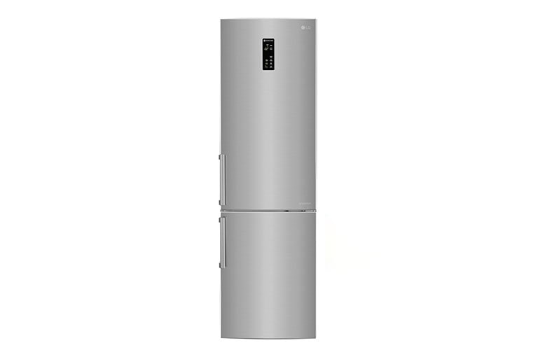 LG Combina frigorifica | 343 L | Total No Frost | Compresor Linear Inverter 10 ani Garantie, GBB60PZFZB, thumbnail 1