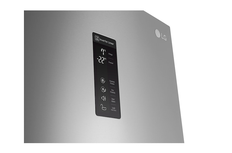 LG Combina frigorifica | 339 L | Total No Frost | Compresor Linear Inverter 10 ani Garantie, GBF60NSFZB, thumbnail 4