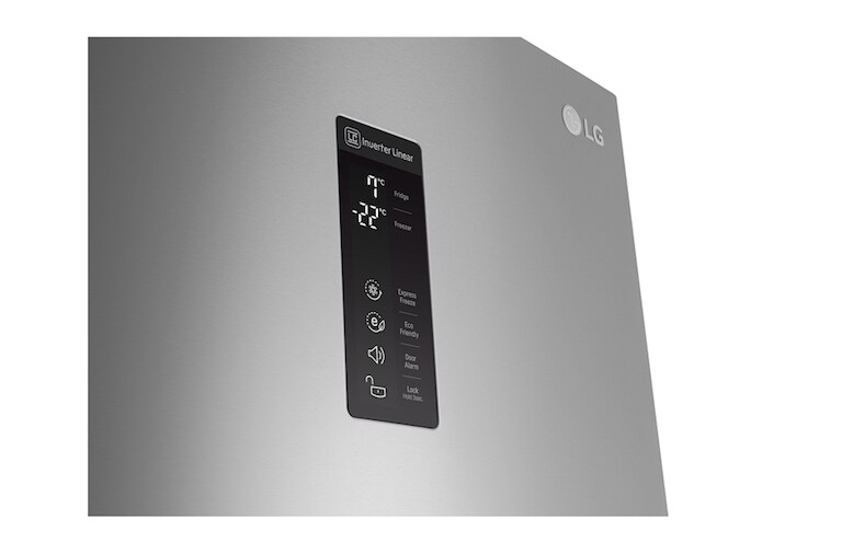 LG Combina frigorifica  | 314 L | Total No Frost | Compresor Linear Inverter 10 ani Garantie, GBF59PZDZB, thumbnail 4
