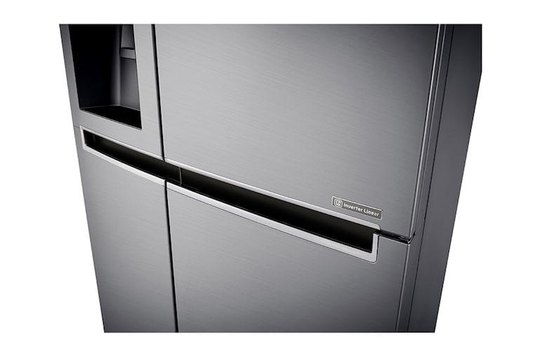 LG Frigider Side by Side | Clasa F | 601 L | Total No Frost | Compresor Linear Inverter 10 ani Garanție | Gri metalizat, GSL760PZXV, thumbnail 15