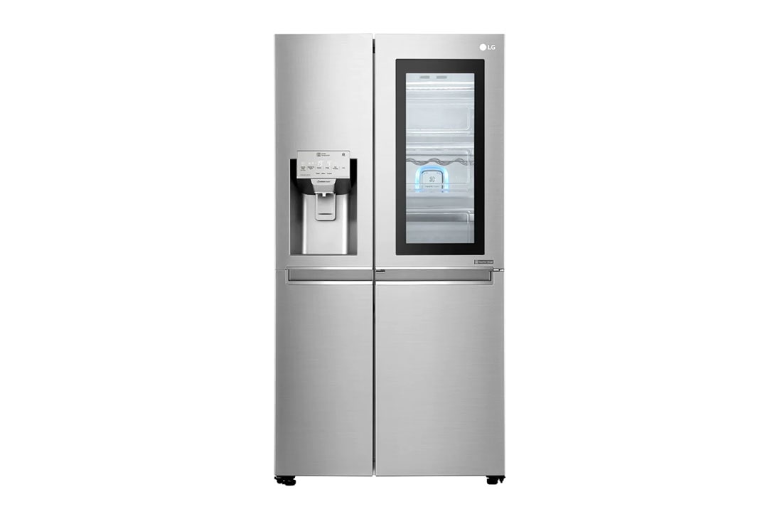 LG Frigider InstaView™ Door-in-Door™ | 625 L | 1.790M | Clasa F | FRESHBalancer™ | ThinQ™ | Gri metalizat, GSX961NSAZ, thumbnail 2