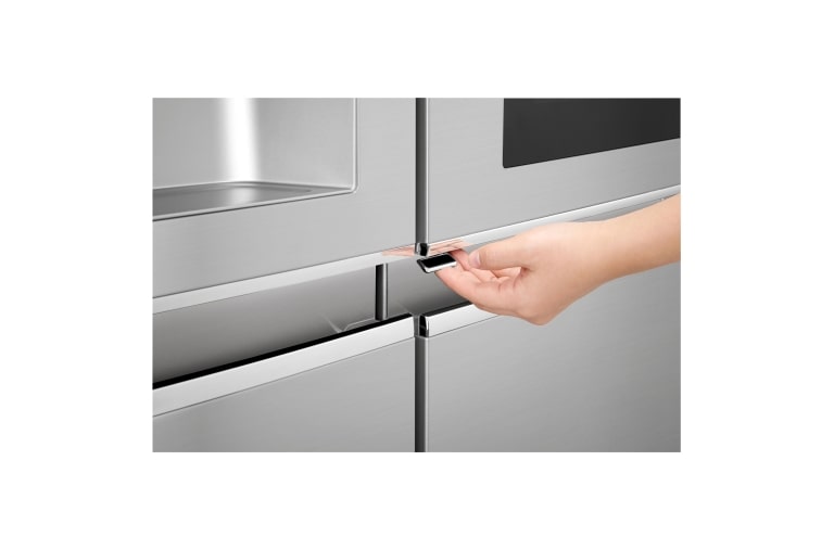 LG Frigider InstaView™ Door-in-Door™ | 625 L | 1.790M | Clasa F | FRESHBalancer™ | ThinQ™ | Gri metalizat, GSX961NSAZ, thumbnail 10