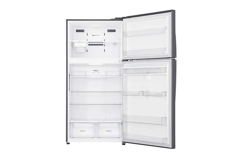LG Frigider LG | Clasa E | 592 L | 184 M | Total No Frost | Door Cooling+™ | Multi Air Flow | Gri metalizat, GTF916PZPZD, thumbnail 2