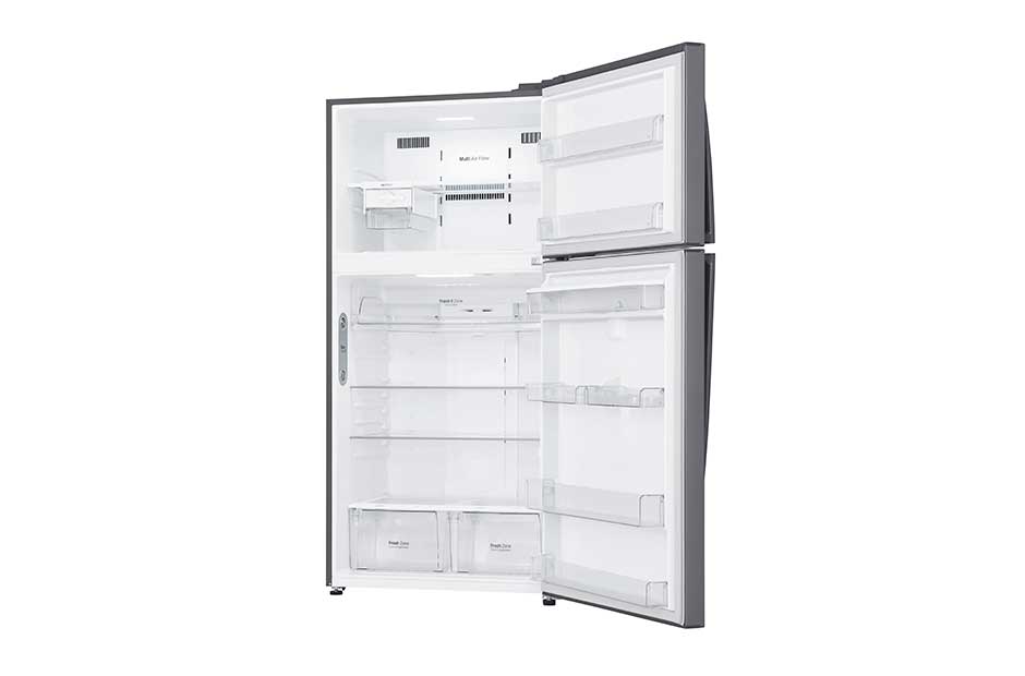 LG Frigider LG | Clasa E | 592 L | 184 M | Total No Frost | Door Cooling+™ | Multi Air Flow | Gri metalizat, GTF916PZPZD, thumbnail 4
