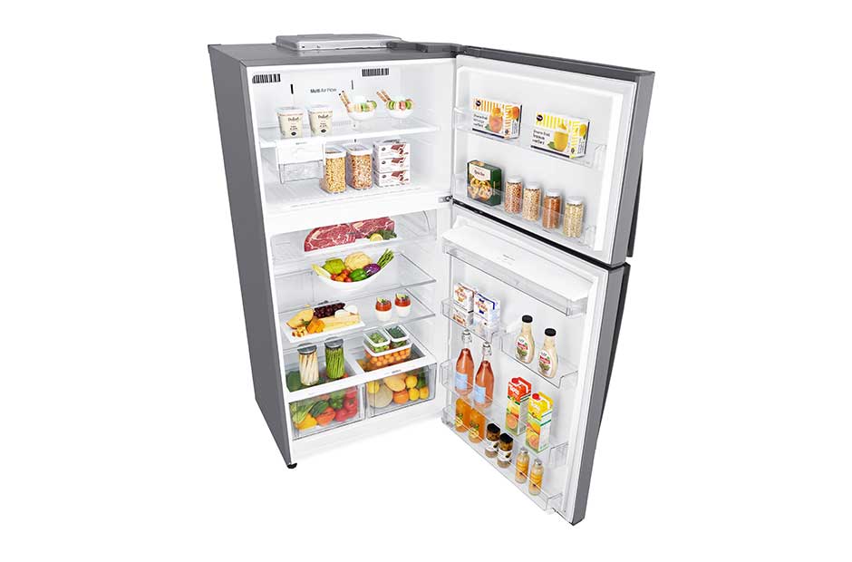 LG Frigider LG | Clasa E | 592 L | 184 M | Total No Frost | Door Cooling+™ | Multi Air Flow | Gri metalizat, GTF916PZPZD, thumbnail 15