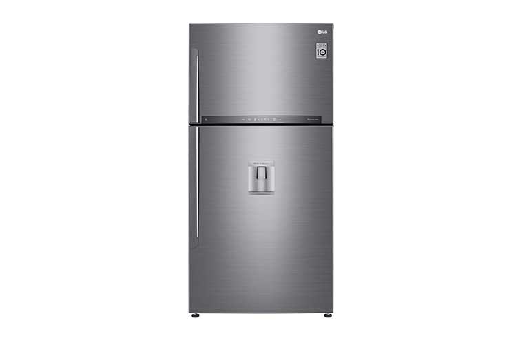 LG Frigider LG | Clasa E | 592 L | 184 M | Total No Frost | Door Cooling+™ | Multi Air Flow | Gri metalizat, GTF916PZPZD, thumbnail 1