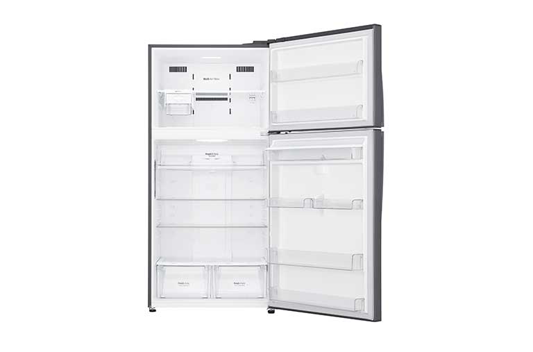 LG Frigider LG | Clasa E | 592 L | 184 M | Total No Frost | Door Cooling+™ | Multi Air Flow | Gri metalizat, GTF916PZPZD, thumbnail 2