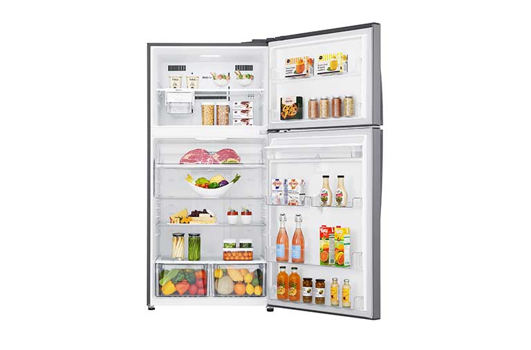 LG Frigider LG | Clasa E | 592 L | 184 M | Total No Frost | Door Cooling+™ | Multi Air Flow | Gri metalizat, GTF916PZPZD, thumbnail 12