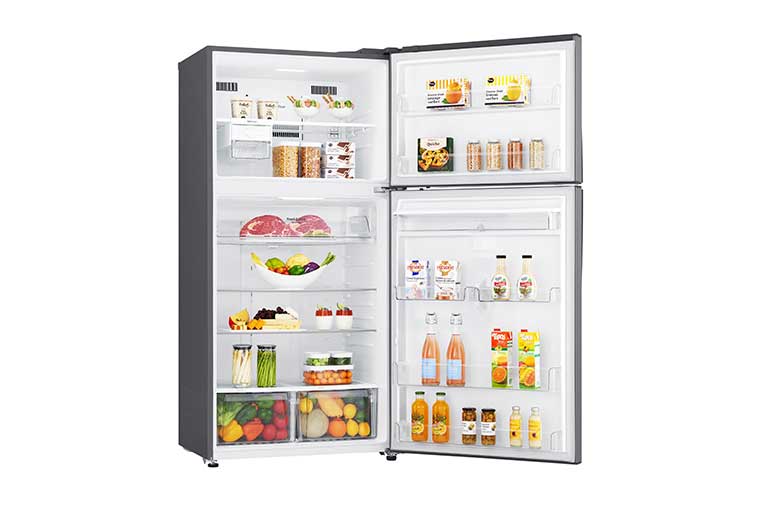 LG Frigider LG | Clasa E | 592 L | 184 M | Total No Frost | Door Cooling+™ | Multi Air Flow | Gri metalizat, GTF916PZPZD, thumbnail 14