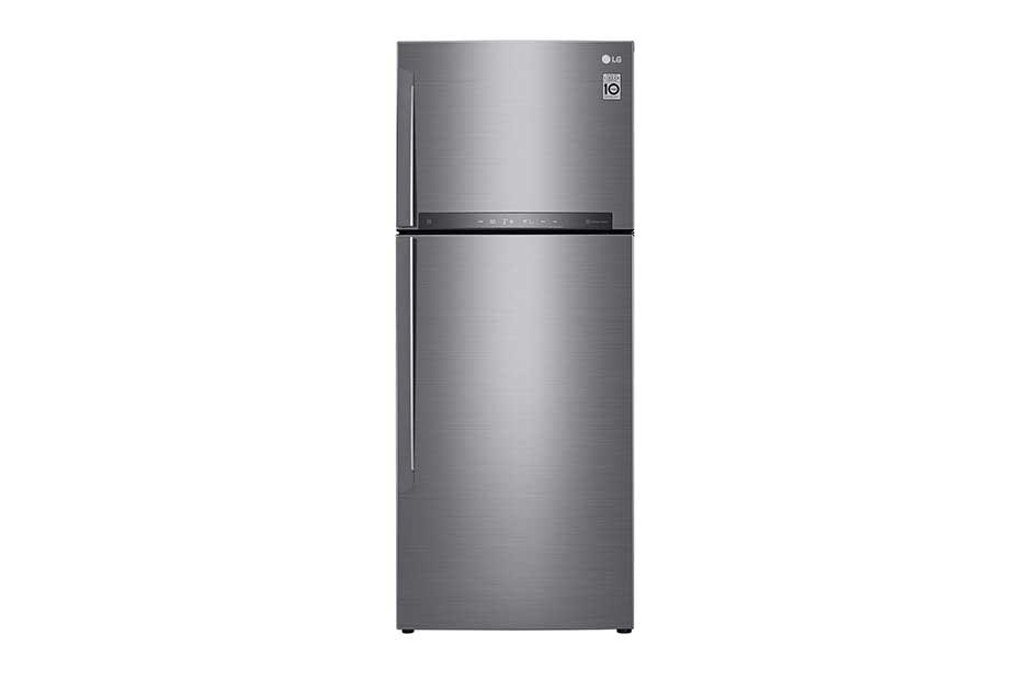 LG Frigider LG | Clasa E | 438 L | Total No Frost | Door Cooling+™ | LINEAR Cooling™ | ThinQ™ | Gri metalizat, GTB574PZHZD