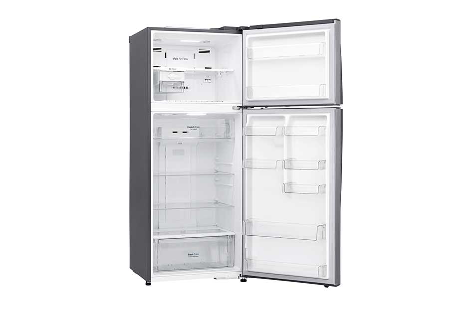 LG Frigider LG | Clasa E | 438 L | Total No Frost | Door Cooling+™ | LINEAR Cooling™ | ThinQ™ | Gri metalizat, GTB574PZHZD, thumbnail 6