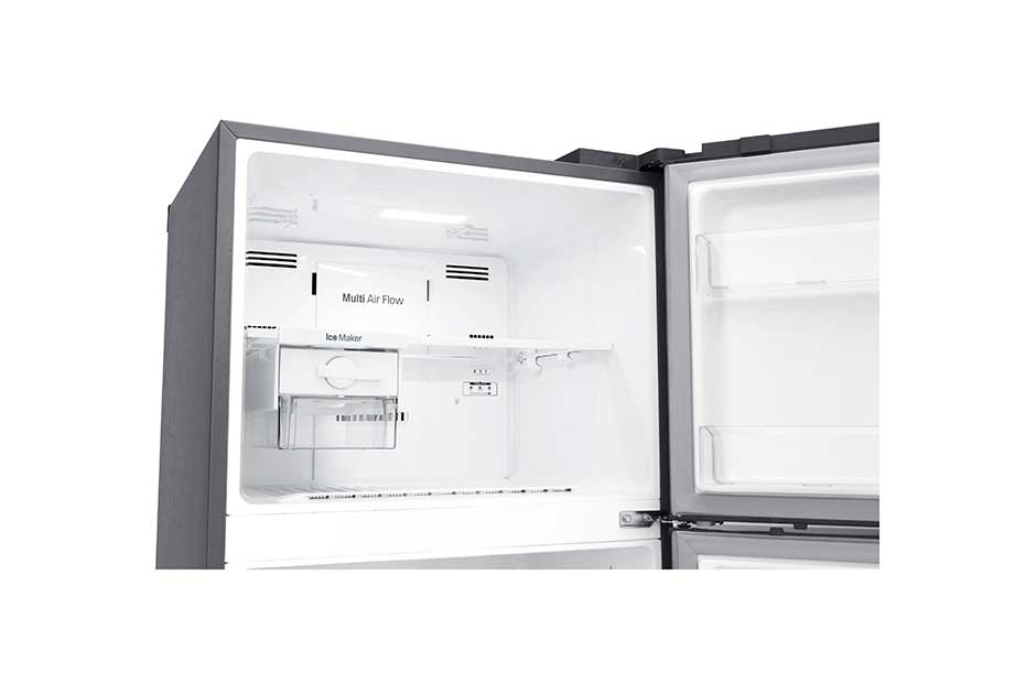 LG Frigider LG | Clasa E | 438 L | Total No Frost | Door Cooling+™ | LINEAR Cooling™ | ThinQ™ | Gri metalizat, GTB574PZHZD, thumbnail 14