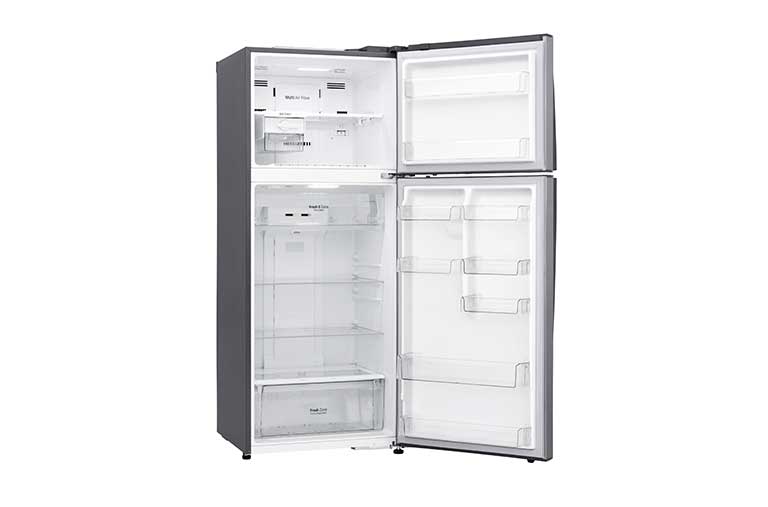 LG Frigider LG | Clasa E | 438 L | Total No Frost | Door Cooling+™ | LINEAR Cooling™ | ThinQ™ | Gri metalizat, GTB574PZHZD, thumbnail 6