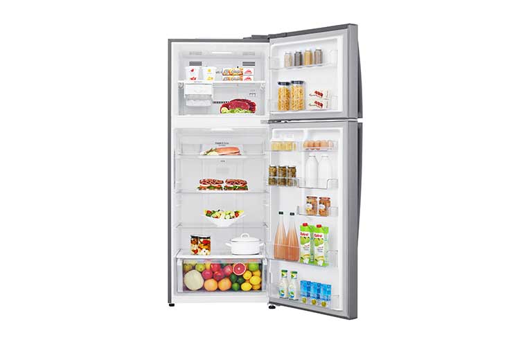LG Frigider LG | Clasa E | 438 L | Total No Frost | Door Cooling+™ | LINEAR Cooling™ | ThinQ™ | Gri metalizat, GTB574PZHZD, thumbnail 10