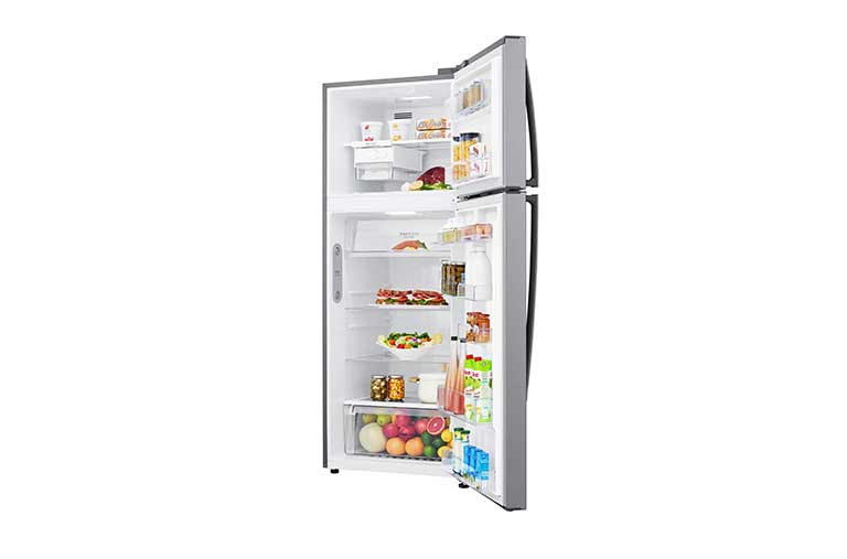 LG Frigider LG | Clasa E | 438 L | Total No Frost | Door Cooling+™ | LINEAR Cooling™ | ThinQ™ | Gri metalizat, GTB574PZHZD, thumbnail 11
