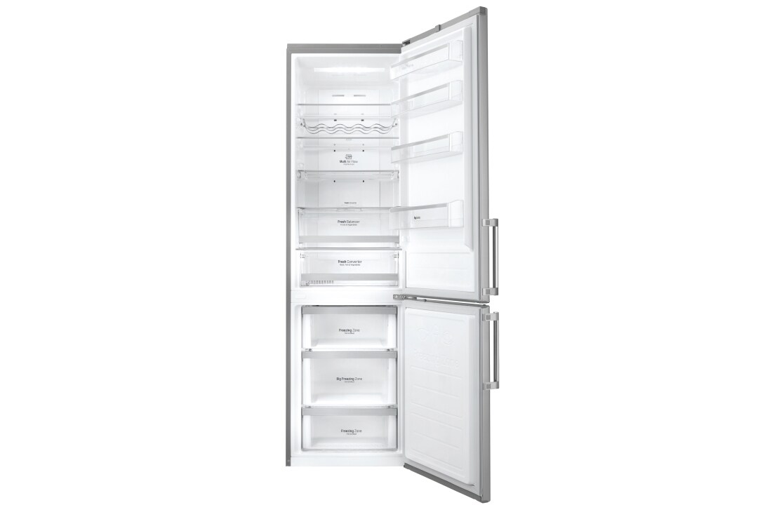 LG Combina frigorifica  | 343 L | Total No Frost | Compresor Linear Inverter 10 ani Garantie, GBB60SAFFB, thumbnail 3