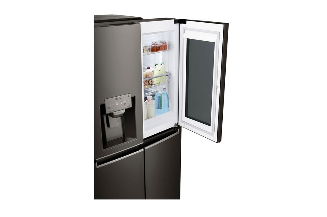 LG Frigider Multi-Door InstaView™ Door-in-Door™ | 571 L | 1.802 M | Total No Frost | Clasa F | Compresor Linear Inverter 10 ani Garanție | ThinQ™ | Gri inchis, GMX936SBHV, thumbnail 8