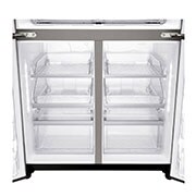 LG Frigider Multi-Door InstaView™ Door-in-Door™ | 571 L | 1.802 M | Total No Frost | Clasa F | Compresor Linear Inverter 10 ani Garanție | ThinQ™ | Gri inchis, GMX936SBHV, thumbnail 13