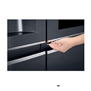 LG Frigider Side by Side InstaView Door in Door F| 601 L | Total No Frost | Compresor Linear Inverter 10 ani Garantie, GSX960MTAZ, thumbnail 8