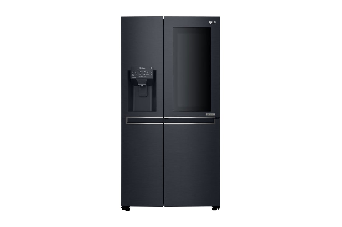 LG Frigider Side by Side InstaView Door in Door F| 601 L | Total No Frost | Compresor Linear Inverter 10 ani Garantie, GSX960MTAZ, thumbnail 3