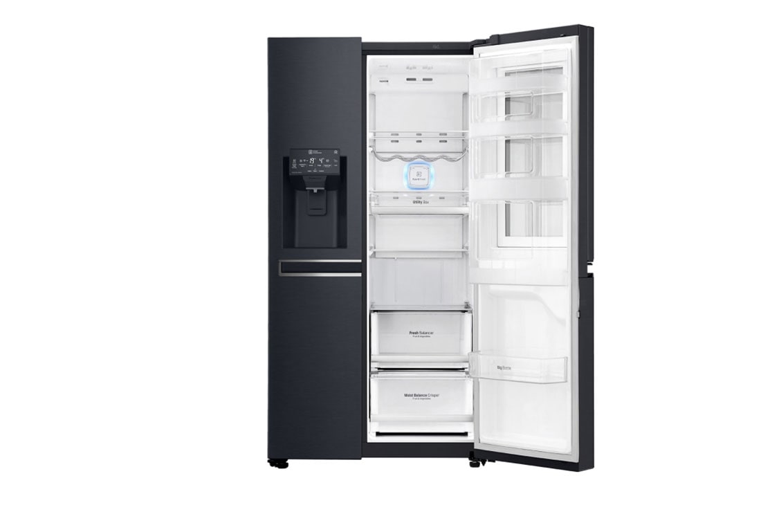 LG Frigider Side by Side InstaView Door in Door F| 601 L | Total No Frost | Compresor Linear Inverter 10 ani Garantie, GSX960MTAZ, thumbnail 11