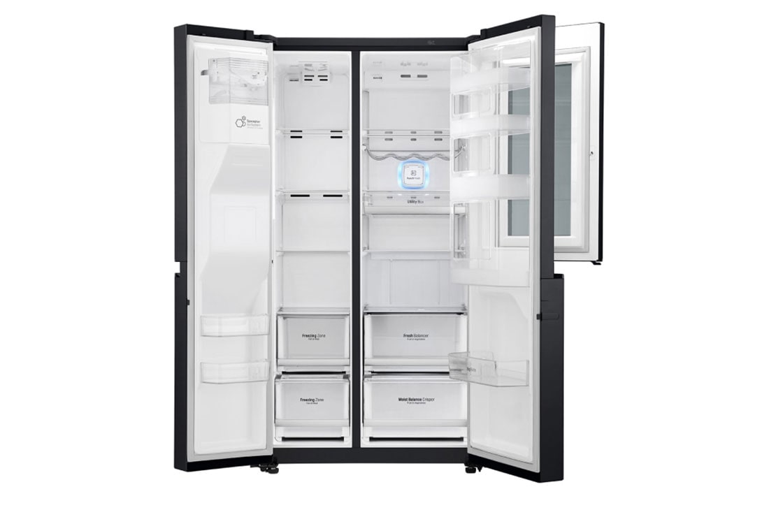 LG Frigider Side by Side InstaView Door in Door F| 601 L | Total No Frost | Compresor Linear Inverter 10 ani Garantie, GSX960MTAZ, thumbnail 12