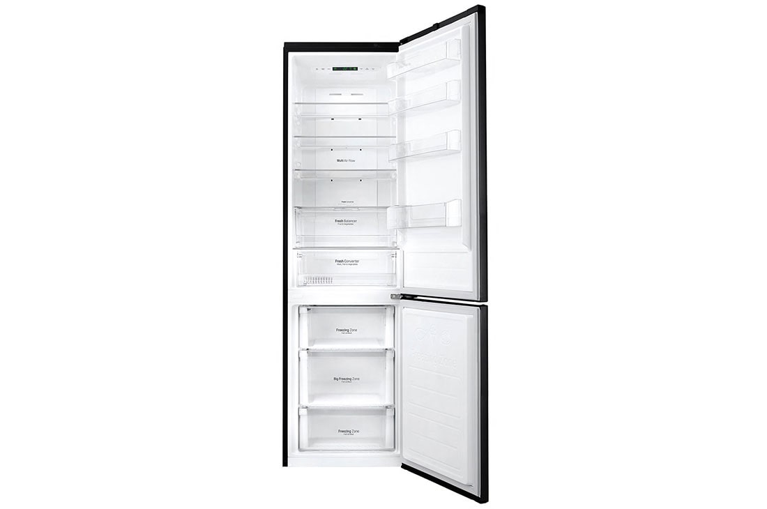 LG Combina frigorifica | 343 L | Total No Frost | Compresor Linear Inverter 10 ani Garantie, GBB60MCPFS, thumbnail 3