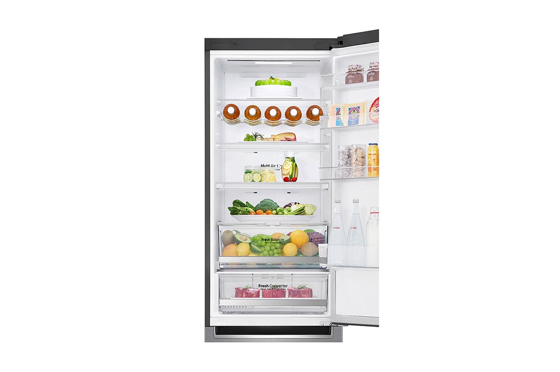 LG Combină frigorifică | Clasa E | 384 L | Total No Frost | Compresor Linear Inverter 10 ani Garanție | Door Cooling | SmartThinQ™ | Gri metalizat, GBB72PZDZN, thumbnail 9