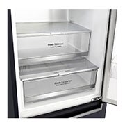 LG Combină frigorifică | Clasa D | 384 L | Compresor Linear Inverter 20 ani Garanție | Door Cooling | Metal Touch Display | ThinQ™ | Negru mat, GBB92MCAXP, thumbnail 3