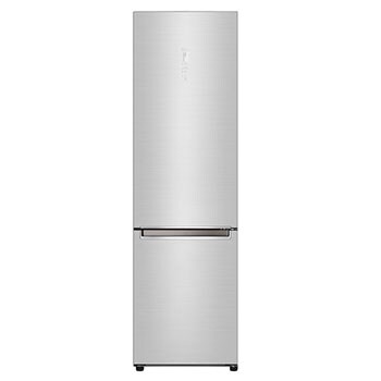 Combină frigorifică | Clasa D | 384 L | Compresor Linear Inverter 20 ani Garanție | Door Cooling | Metal Touch Display | ThinQ™ | Gri oțelat1