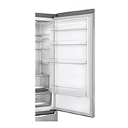 LG Combină frigorifică | Clasa D | 384 L | Compresor Linear Inverter 20 ani Garanție | Door Cooling | Metal Touch Display | ThinQ™ | Gri oțelat, GBB92STAXP, thumbnail 12