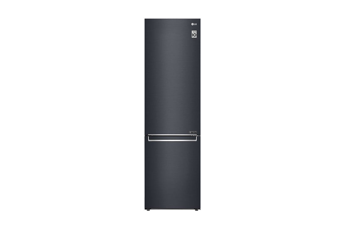 LG Combină frigorifică | Clasa D | 384 L | Total No Frost | Compresor Linear Inverter 10 ani Garanție | Door Cooling | Negru mat, GBB72MCEFN