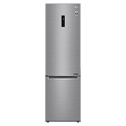 Combină frigorifică | Clasa E | 384 L | Total No Frost | Compresor Linear Inverter 10 ani Garanție | Door Cooling | ThinQ™ | Gri metalizat2