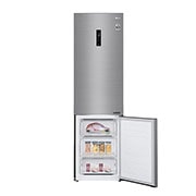 LG Combină frigorifică | Clasa E | 384 L | Total No Frost | Compresor Linear Inverter 10 ani Garanție | Door Cooling | ThinQ™ | Gri metalizat, GBB62PZHZN, thumbnail 7