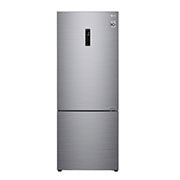 LG Combină frigorifică | Clasa E | 445 L | Total no Frost | Compresor Linear Inverter 10 ani Garanție | Door Cooling | Gri metalizat, GBB566PZHZN, thumbnail 1