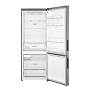 LG Combină frigorifică | Clasa E | 445 L | Total no Frost | Compresor Linear Inverter 10 ani Garanție | Door Cooling | Gri metalizat, GBB566PZHZN, thumbnail 2