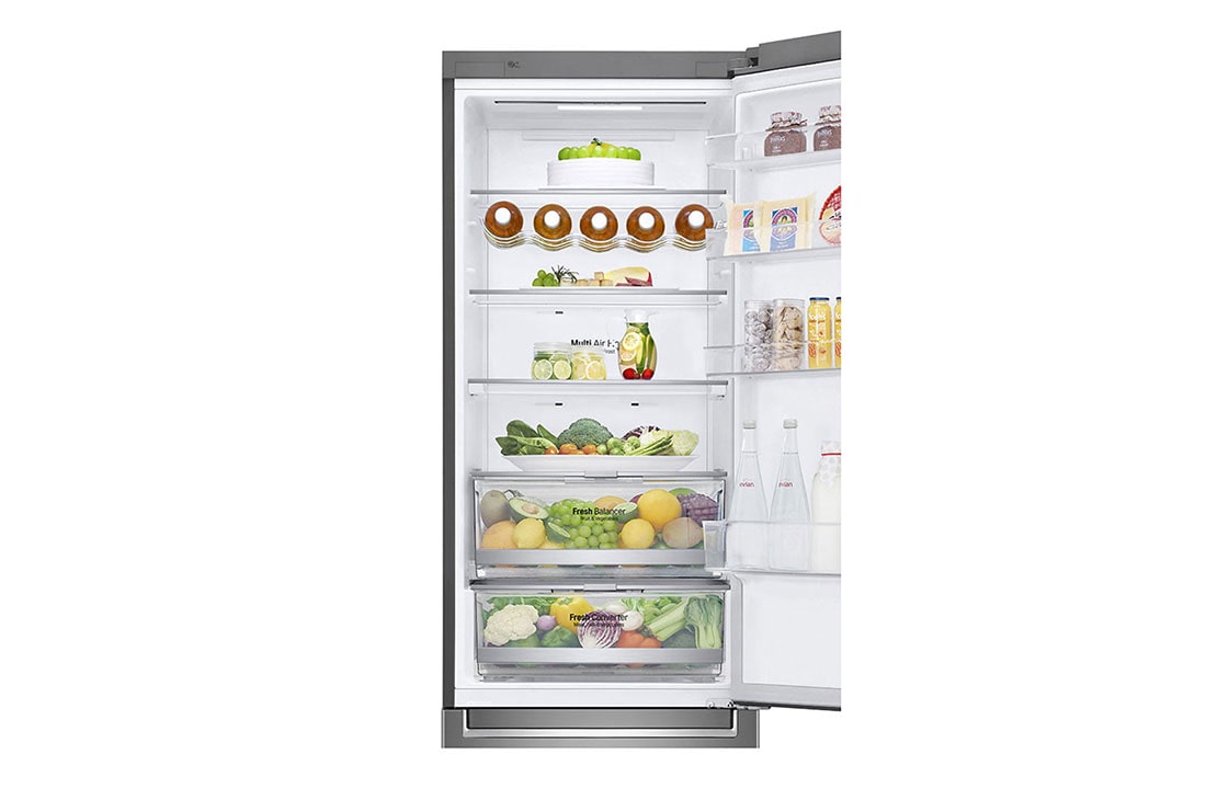 LG Combină frigorifică | Clasa D | 384 L | Total No Frost | Compresor Linear Inverter 10 ani Garanție | Door Cooling | Gri metalizat, GBB72SADXN, GBB72SADXN, thumbnail 7