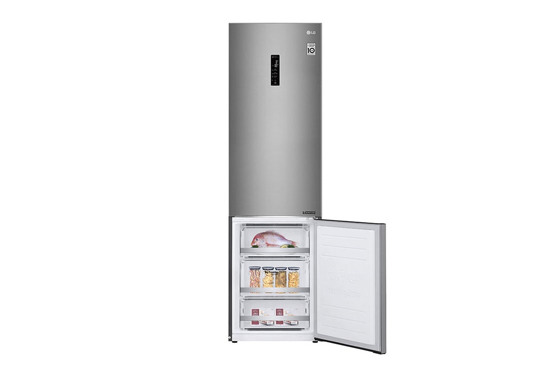 LG Combină frigorifică | Clasa D | 384 L | Total No Frost | Compresor Linear Inverter 10 ani Garanție | Door Cooling | Gri metalizat, GBB72SADXN, GBB72SADXN, thumbnail 10