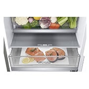 LG Combină frigorifică | Clasa D | 384 L | Total No Frost | Compresor Linear Inverter 10 ani Garanție | Door Cooling | Gri metalizat, GBB72SADXN, GBB72SADXN, thumbnail 4