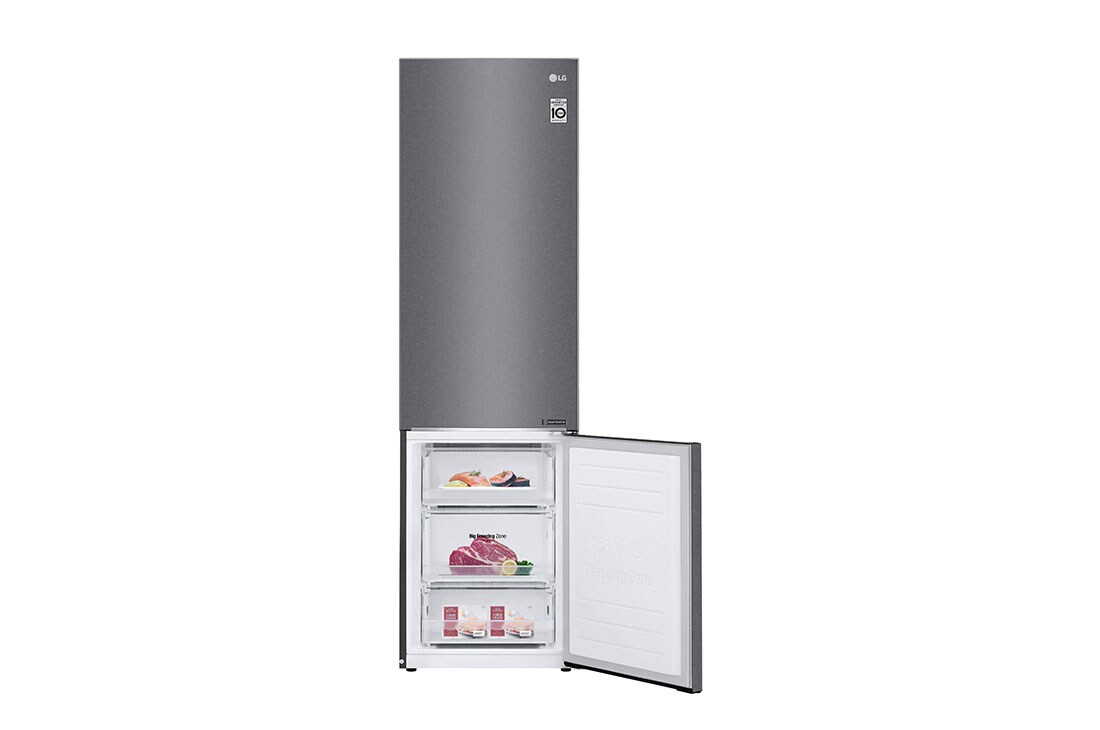 LG Combină frigorifică | Clasa E | 384 L | Total No Frost | Compresor Smart Inverter | Door Cooling | Gri închis, GBP32DSLZN, thumbnail 7