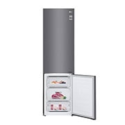 LG Combină frigorifică | Clasa E | 384 L | Total No Frost | Compresor Smart Inverter | Door Cooling | Gri închis, GBP32DSLZN, thumbnail 7