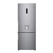 LG Combină frigorifică | Clasa E | 440 L | Total no Frost | Compresor Linear Inverter 10 ani Garanție | Door Cooling | ThinQ™ | Gri metalizat, GBF567PZCZB, thumbnail 1