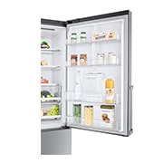 LG Combină frigorifică | Clasa E | 440 L | Total no Frost | Compresor Linear Inverter 10 ani Garanție | Door Cooling | ThinQ™ | Gri metalizat, GBF567PZCZB, thumbnail 6