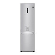 LG Combină frigorifică | Clasa E | 380 L | Total No Frost | Compresor Linear Inverter 10 ani Garanție | LINEARCooling™ | Gri metalizat, GBF72NSDZN, thumbnail 1