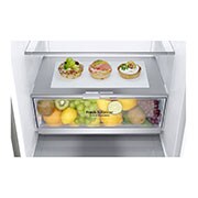 LG Combină frigorifică | Clasa E | 380 L | Total No Frost | Compresor Linear Inverter 10 ani Garanție | LINEARCooling™ | Gri metalizat, GBF72NSDZN, thumbnail 5